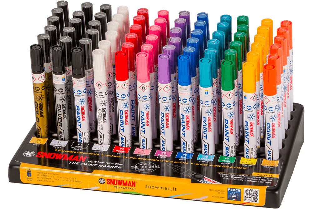 Snowman Paint Marker punta fine