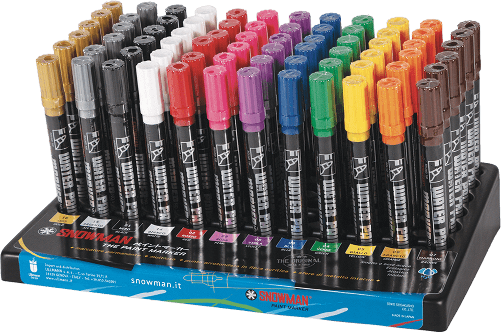 Espositore Snowman Water Marker