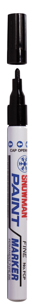 Snowman Paint Marker punta fine