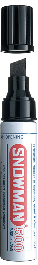 Snowman Permanent Jumbomarker 500